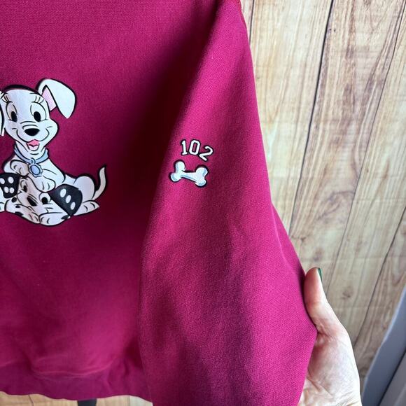 Vintage 90’s Disney 101 102 Dalmatians Sweatshirt Size M - Picture 5 of 8